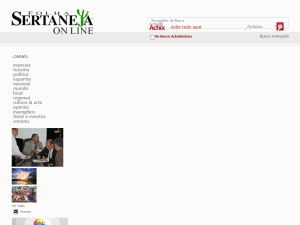 Folha Sertaneja - home page