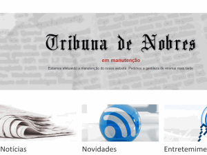 Tribuna de Nobres - home page