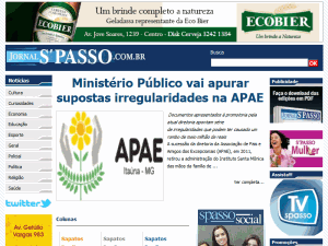 Jornal S'Passo - home page