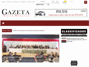 Gazeta Norte Mineira - home page