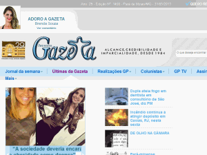 Gazeta Paraminense - home page