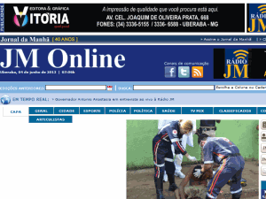Jornal da Manhã - home page