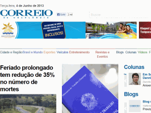 Correio de Uberlandia - home page