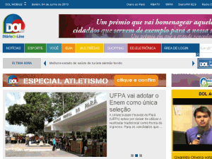 Diário do Pará - home page
