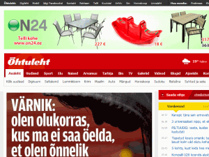 Ohtuleht - home page