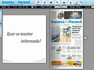 Gazeta do Paraná - home page
