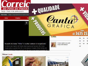 Correio do Povo do Paraná - home page