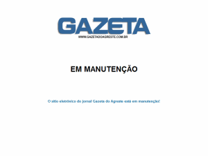 Folha do Agreste - home page