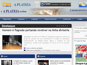A Plateia - home page