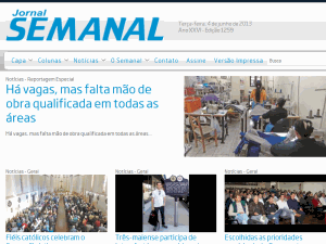 Jornal Semanal - home page