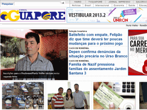 O Guapore - home page