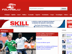Folha Blumenauense - home page