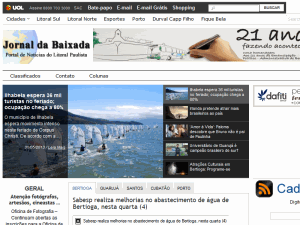 Jornal da Baixada - home page