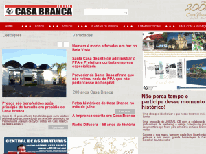 Jornal Casa Branca - home page