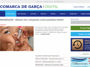 Jornal Comarca de Garca - home page