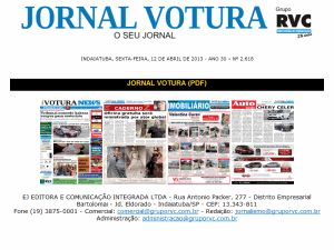 Jornal Votura - home page