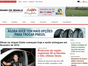 Diário de Marilia - home page