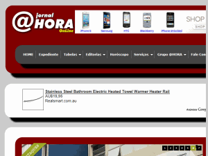 A Hora - home page
