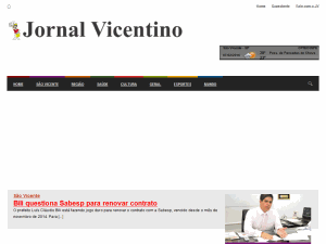 Jornal Vicentino - home page