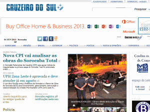 Cruzeiro do Sul - home page