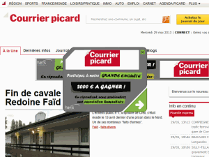 Le Courrier Picard - home page