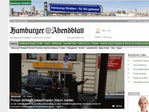 Hamburger Abendblatt - home page