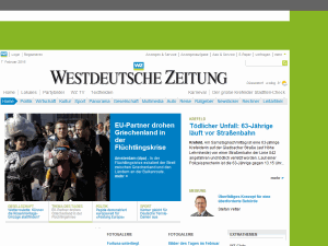 Westdeutsche Zeitung - home page