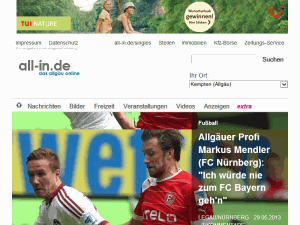 Allgäuer Zeitung - home page