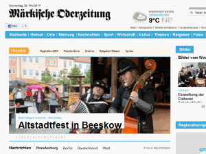 Märkische Oderzeitung - home page