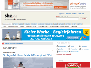 Schleswig-Holsteinischer Zeitungsverlag - home page
