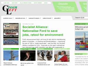 Green Left Weekly - home page