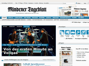 Mindener Tageblatt - home page