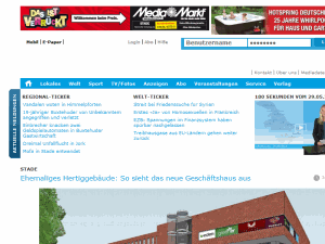 Stader Tageblatt - home page