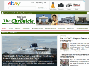 The Ghanaian Chronicle - home page