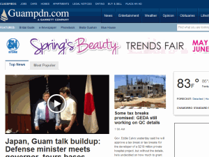 Pacific Daily News - home page