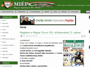 Magyar Fórum - home page