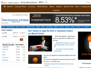 The Financial Express - home page