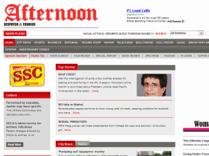 Afternoon Dispatch & Courier - home page