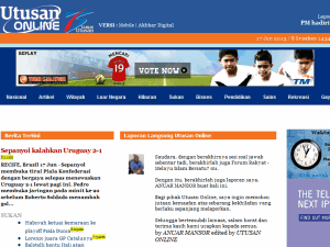Utusan Malaysia - home page