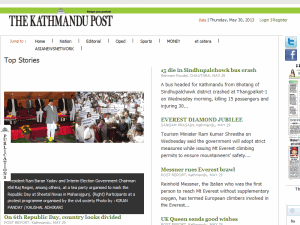 The Kathmandu Post - home page
