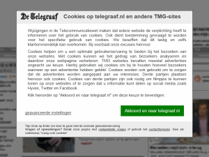 De Telegraaf - home page