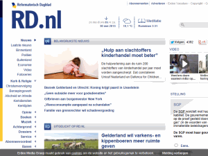 Reformatorisch Dagblad - home page