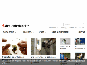 De Gelderlander - home page
