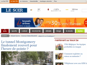 Le Soir - home page