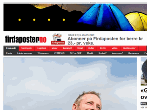 Firdaposten - home page
