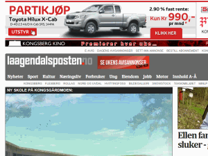 Laagendalsposten - home page