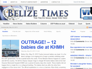 The Belize Times - home page