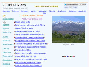 Chitral News - home page