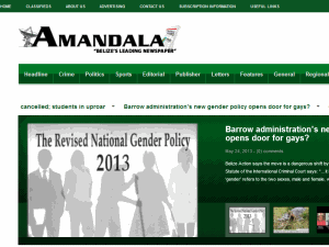 Amandala - home page