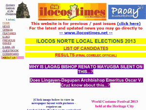 Ilocos Times - home page